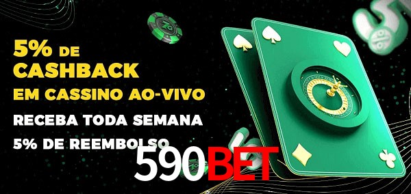 Promoções do cassino ao Vivo 590bet